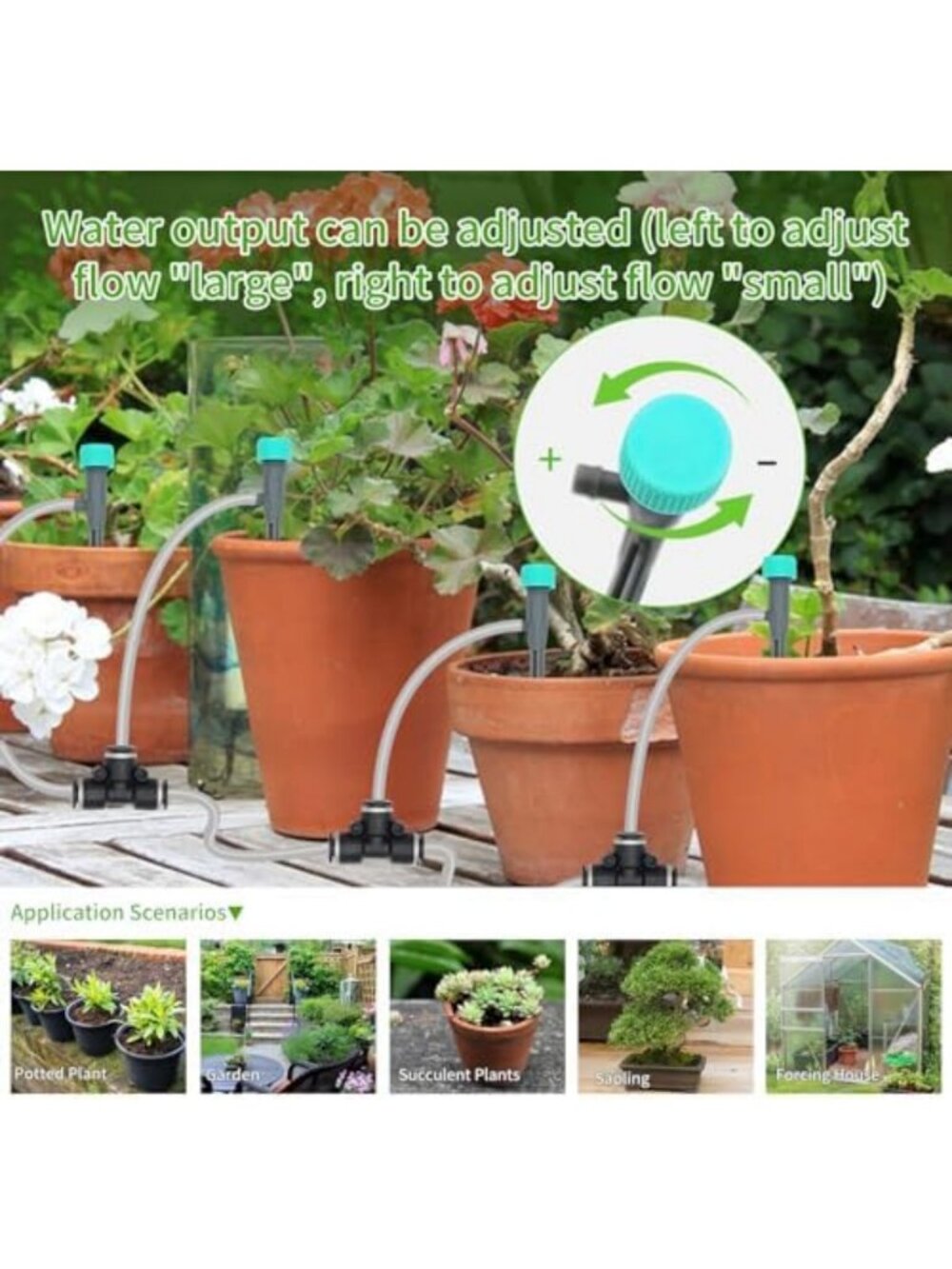 Programmable Indoor Plant Watering System | Automatic Drip Irrigation Kit for 20 - Picture 3 of 6